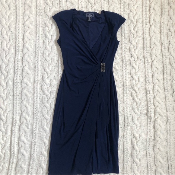 American Living 4 navy dress - Picture 5 of 11